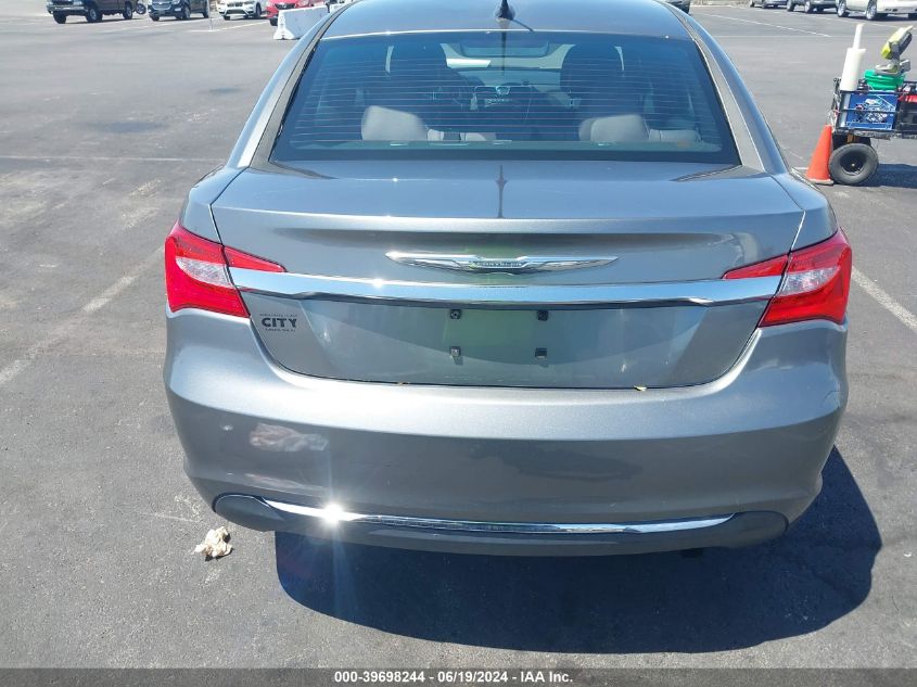 2013 Chrysler 200 Touring VIN: 1C3CCBBB9DN722823 Lot: 39698244