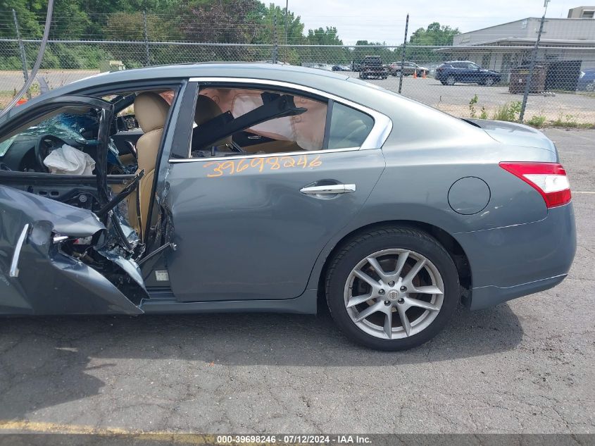 2010 Nissan Maxima 3.5 Sv VIN: 1N4AA5AP2AC840622 Lot: 39698246