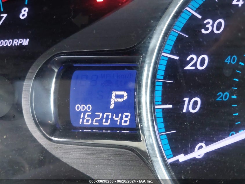 2012 Toyota Sienna Xle V6 8 Passenger VIN: 5TDYK3DC8CS263292 Lot: 39698253