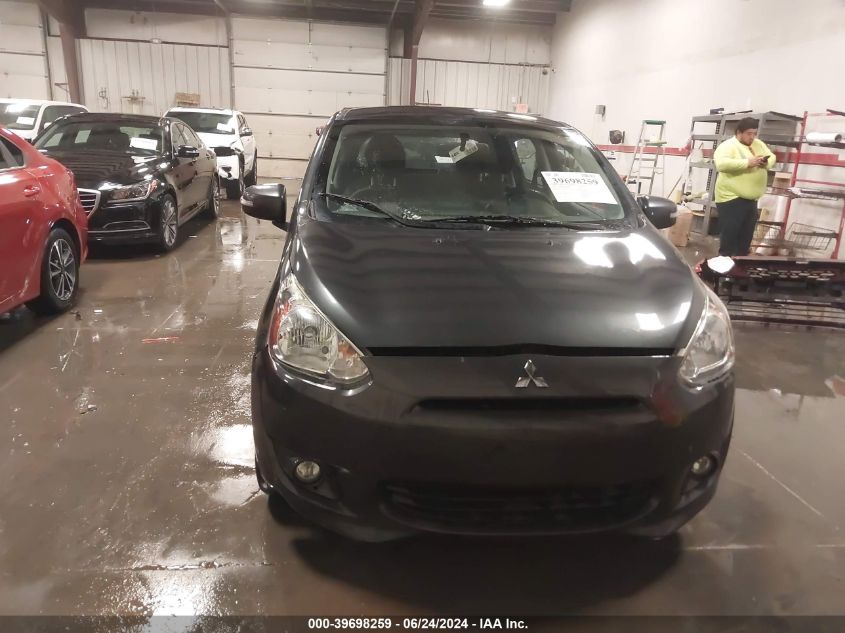 2015 Mitsubishi Mirage Es VIN: ML32A4HJ8FH010685 Lot: 39698259