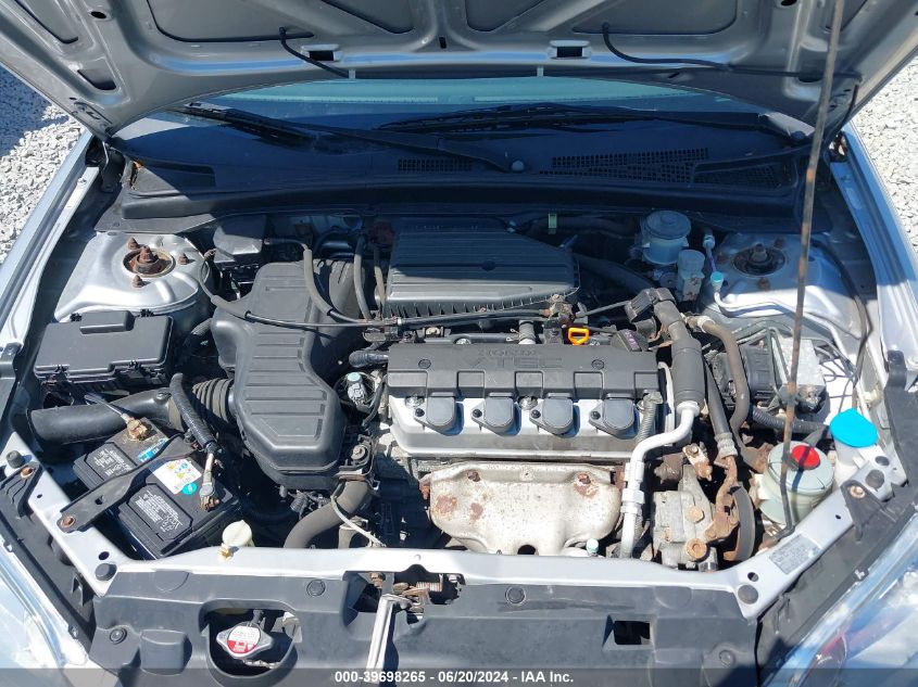 2004 Honda Civic Ex VIN: JHMES25714S001880 Lot: 39698265