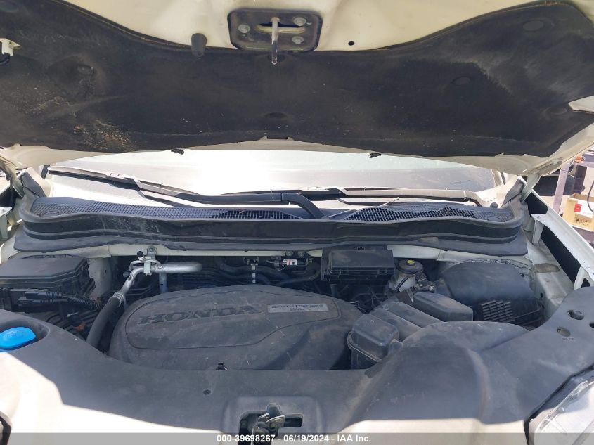 2017 Honda Pilot Ex VIN: 5FNYF5H39HB032309 Lot: 39698267