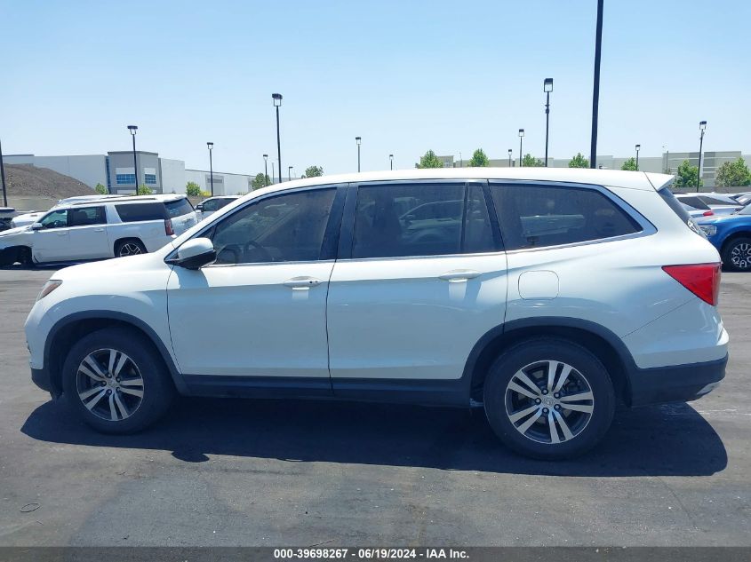 2017 Honda Pilot Ex VIN: 5FNYF5H39HB032309 Lot: 39698267