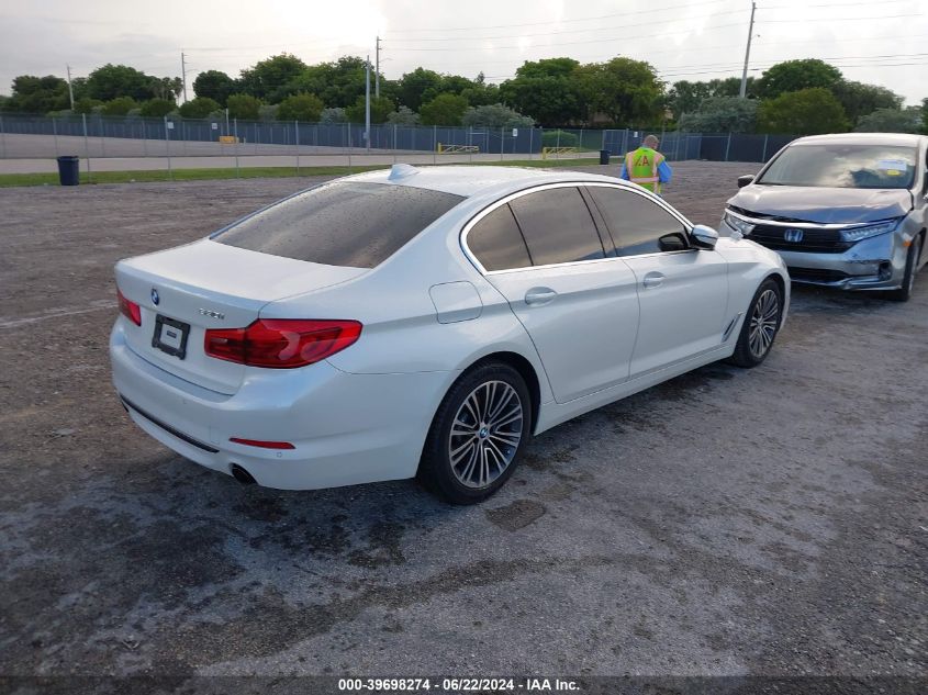 2019 BMW 530 I VIN: WBAJA5C54KWW07795 Lot: 39698274