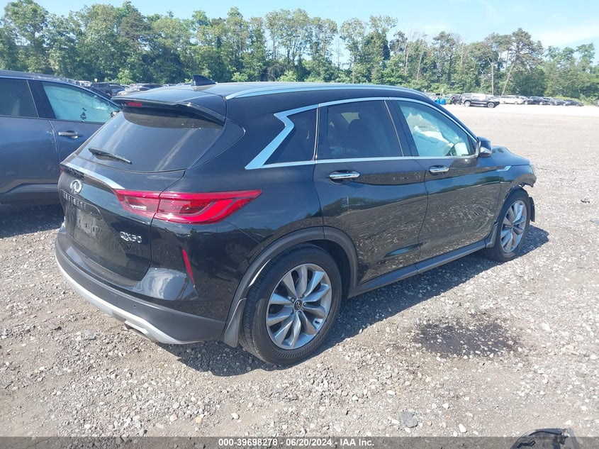 2020 Infiniti Qx50 Luxe Awd VIN: 3PCAJ5M34LF111109 Lot: 39698278
