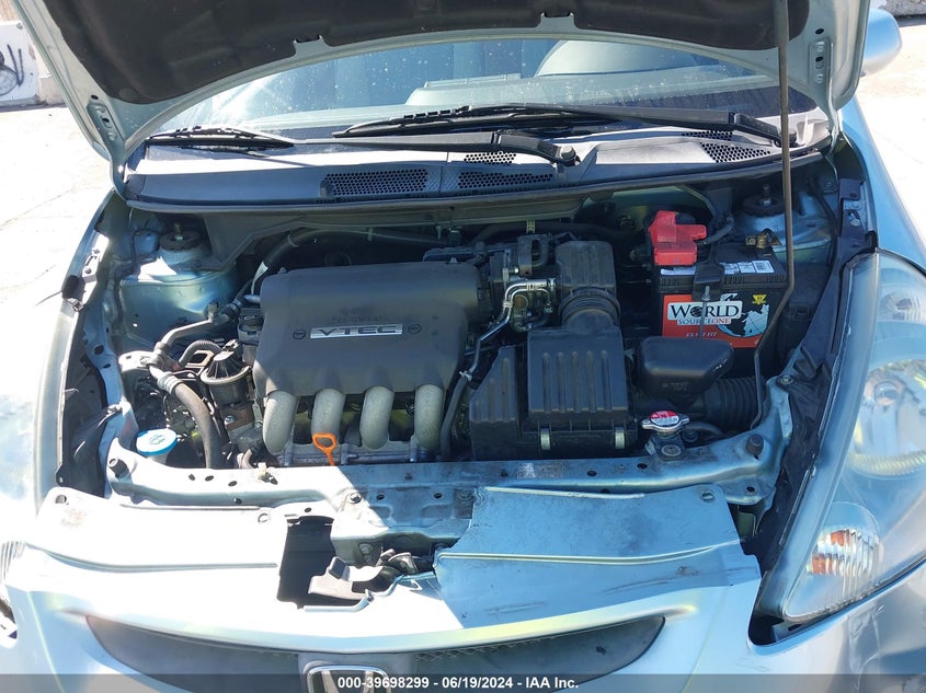 2007 Honda Fit VIN: JHMGD38447S060078 Lot: 39698299