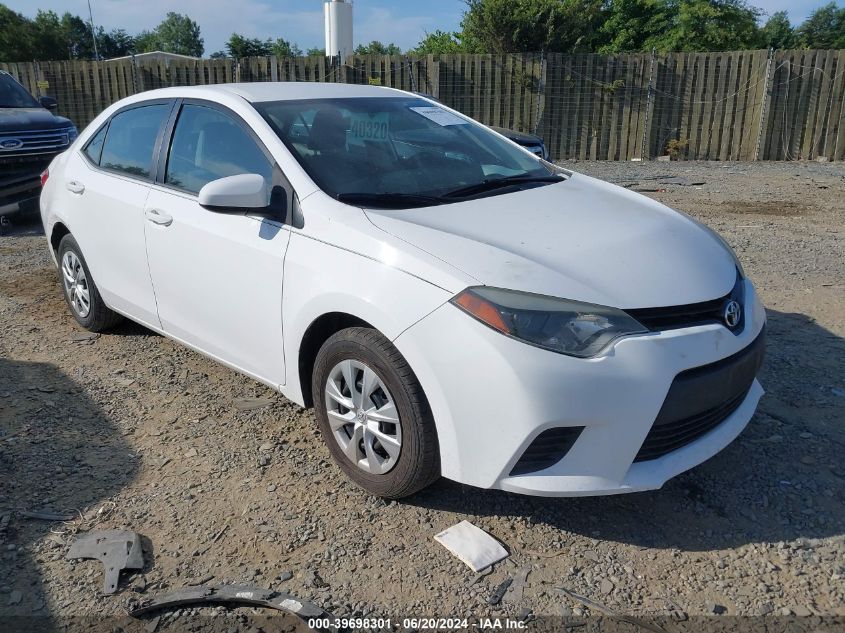 2T1BURHE3FC378992 2015 TOYOTA COROLLA - Image 1