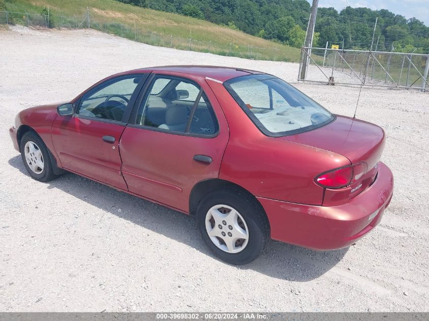 3G1JC52491S161300 | 2001 CHEVROLET CAVALIER