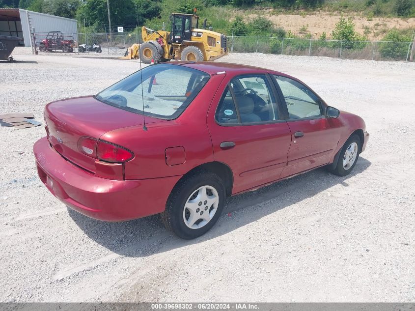 3G1JC52491S161300 | 2001 CHEVROLET CAVALIER