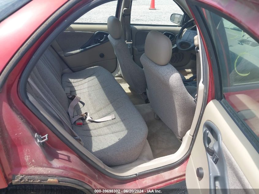 2001 Chevrolet Cavalier VIN: 3G1JC52491S161300 Lot: 39698302