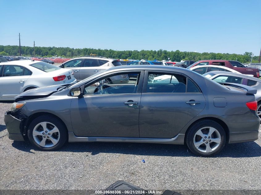 2011 Toyota Corolla S/Le VIN: 2T1BU4EEXBC693628 Lot: 39698306