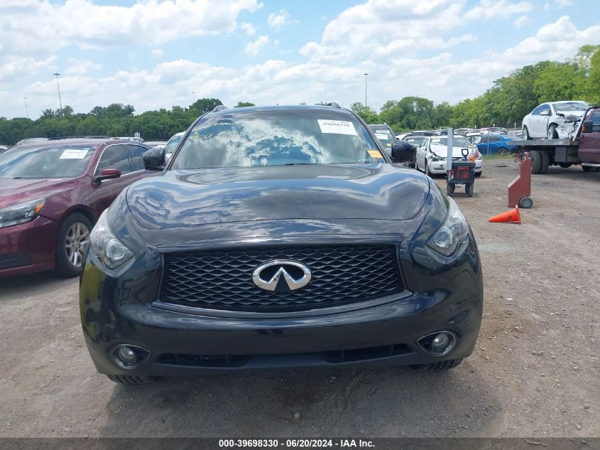 2017 Infiniti Qx70 VIN: JN8CS1MW6HM414047 Lot: 39698330