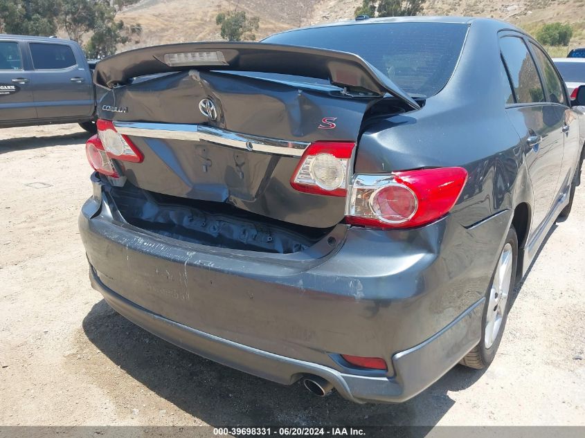 2011 Toyota Corolla S VIN: 2T1BU4EEXBC606794 Lot: 39698331