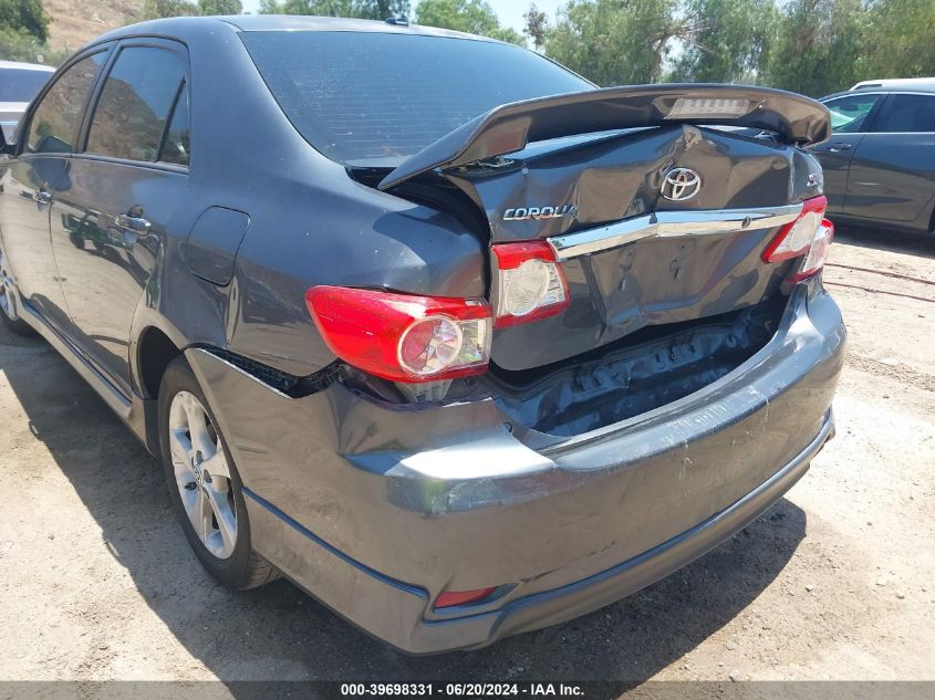 2011 Toyota Corolla S VIN: 2T1BU4EEXBC606794 Lot: 39698331