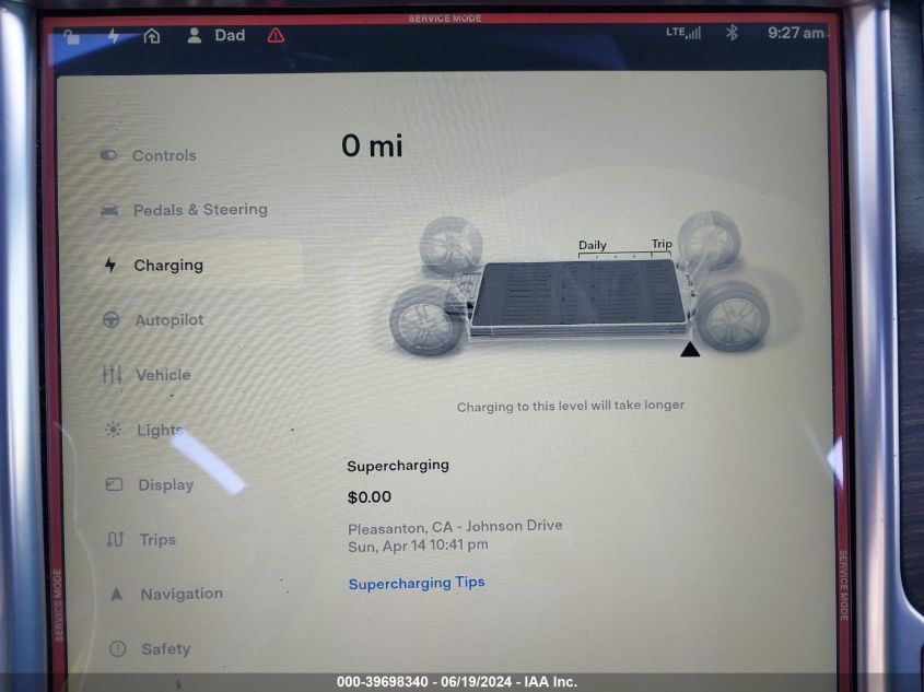 2015 Tesla Model S 60/70/85 VIN: 5YJSA1E1XFF112439 Lot: 39698340