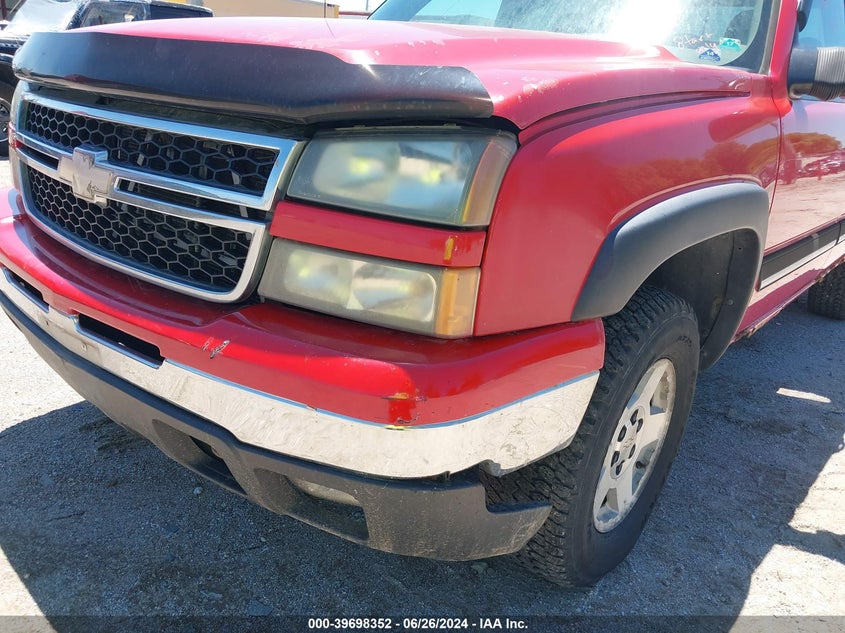 2006 Chevrolet Silverado 1500 Lt1 VIN: 2GCEK13T061209361 Lot: 39698352