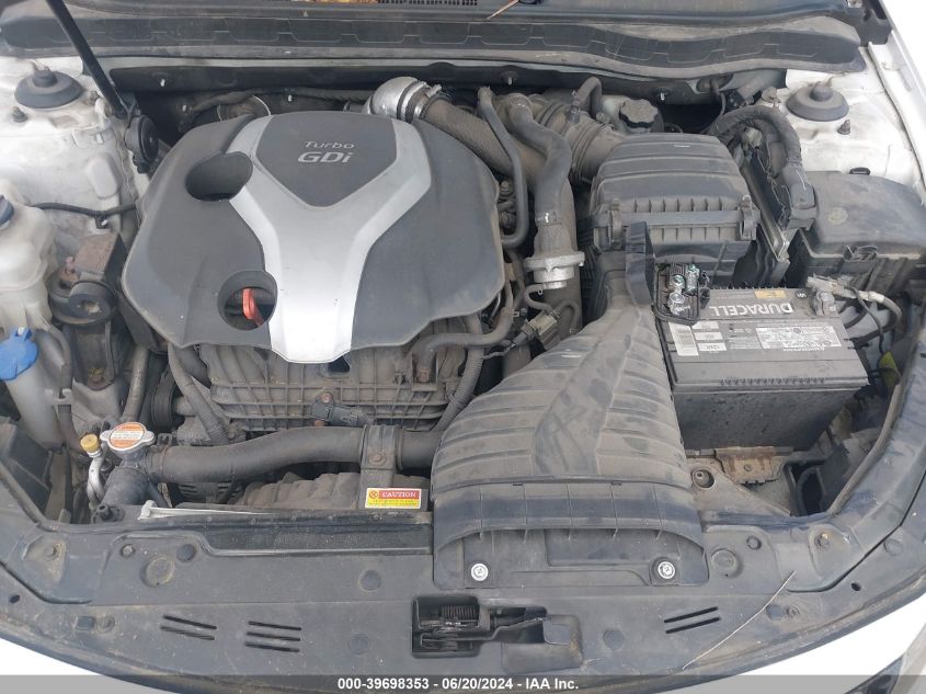 2012 Kia Optima Sx VIN: 5XXGR4A68CG007828 Lot: 39698353