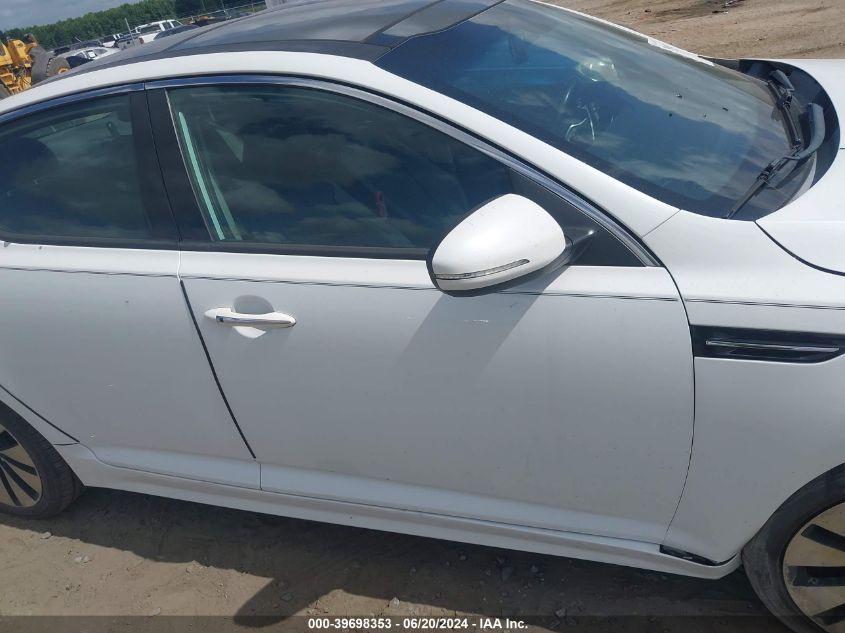 2012 Kia Optima Sx VIN: 5XXGR4A68CG007828 Lot: 39698353