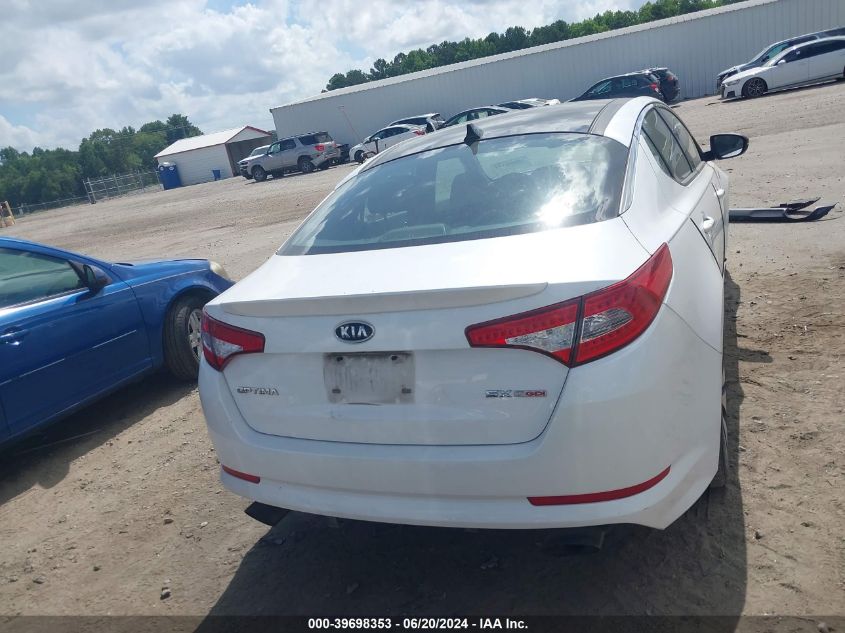 2012 Kia Optima Sx VIN: 5XXGR4A68CG007828 Lot: 39698353