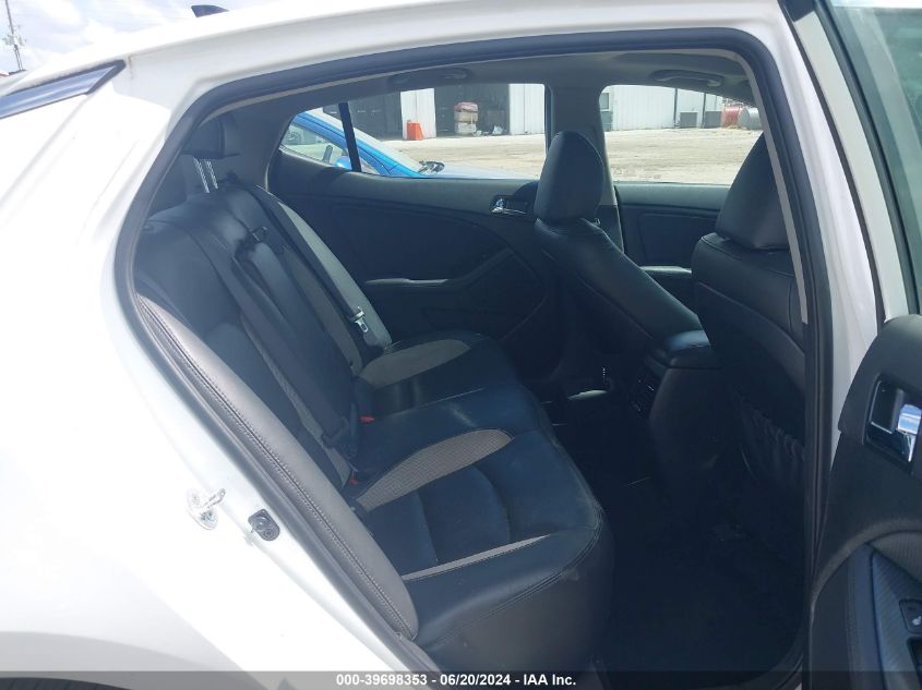 2012 Kia Optima Sx VIN: 5XXGR4A68CG007828 Lot: 39698353