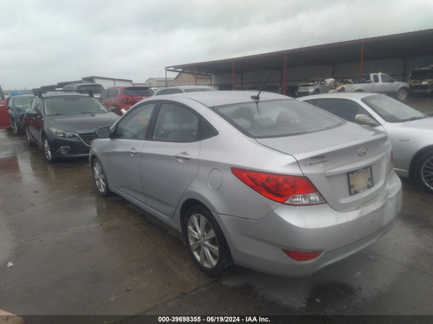 2014 Hyundai Accent Gls VIN: KMHCU4AE8EU634560 Lot: 39698355