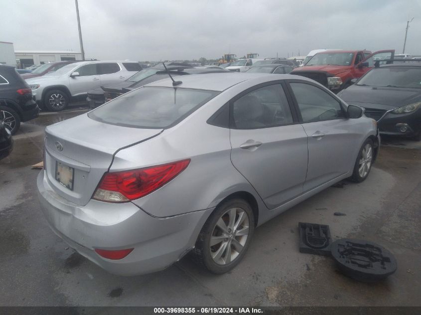 2014 Hyundai Accent Gls VIN: KMHCU4AE8EU634560 Lot: 39698355