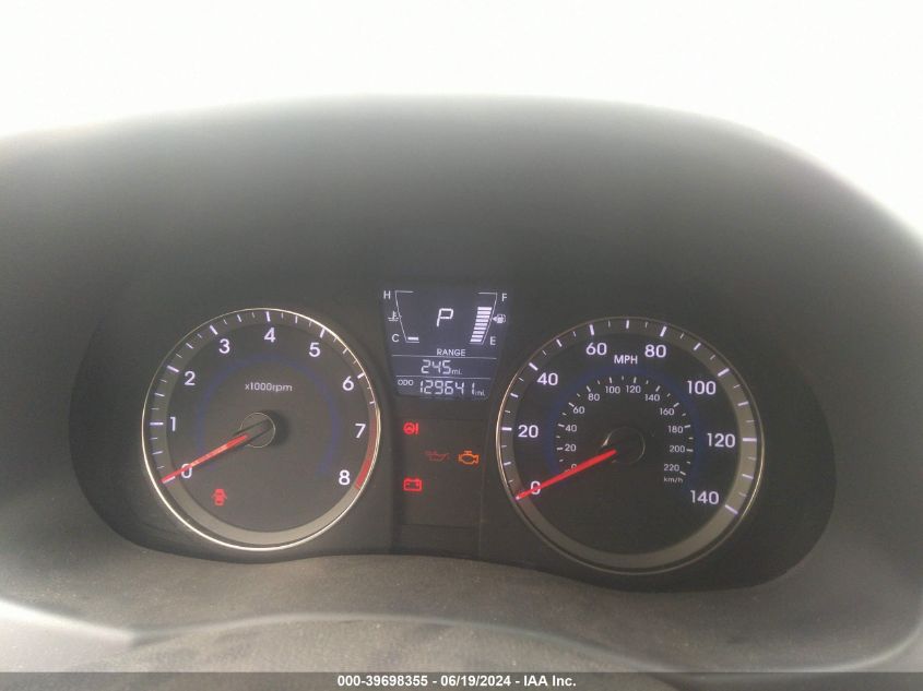 2014 Hyundai Accent Gls VIN: KMHCU4AE8EU634560 Lot: 39698355