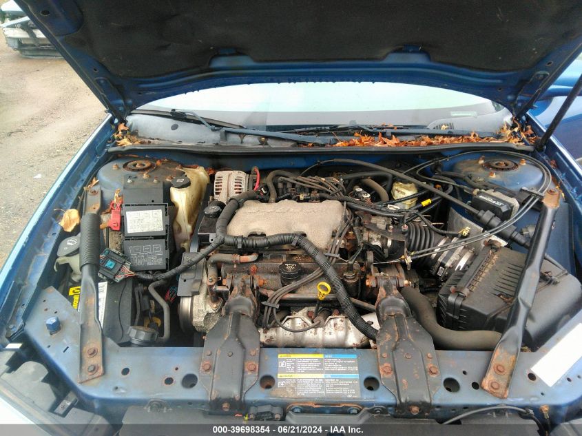 2005 Chevrolet Impala VIN: 2G1WF52E059157869 Lot: 39698354