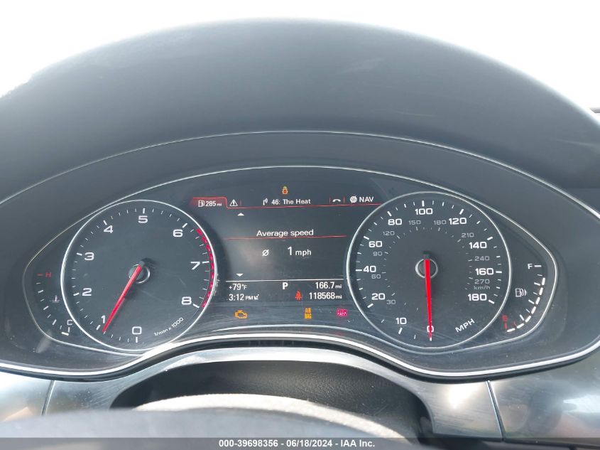 2013 Audi A6 2.0T Premium VIN: WAUGFAFC5DN087047 Lot: 39698356