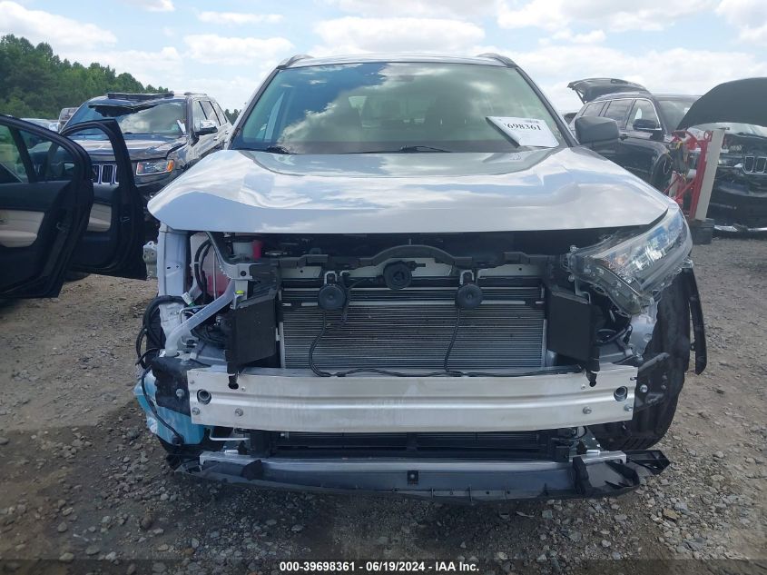 2022 Toyota Rav4 Hybrid Le VIN: JTMLWRFV9ND154063 Lot: 39698361