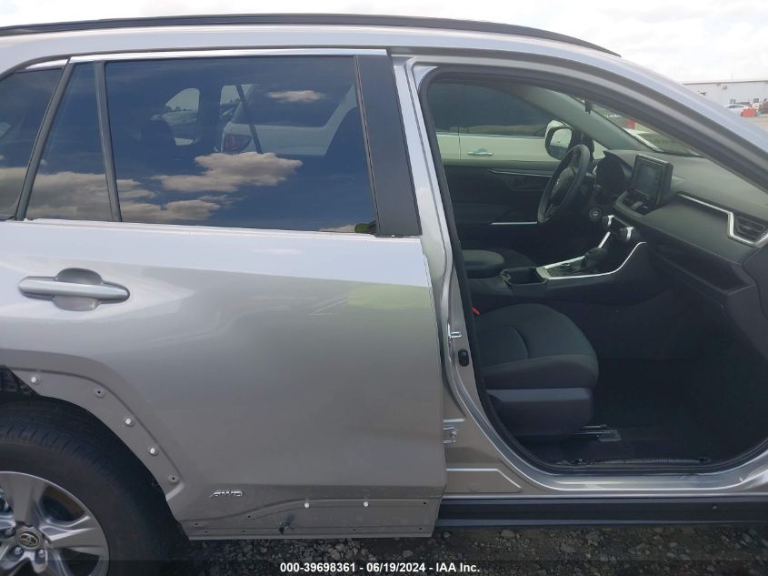 2022 Toyota Rav4 Hybrid Le VIN: JTMLWRFV9ND154063 Lot: 39698361