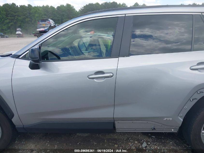 2022 Toyota Rav4 Hybrid Le VIN: JTMLWRFV9ND154063 Lot: 39698361