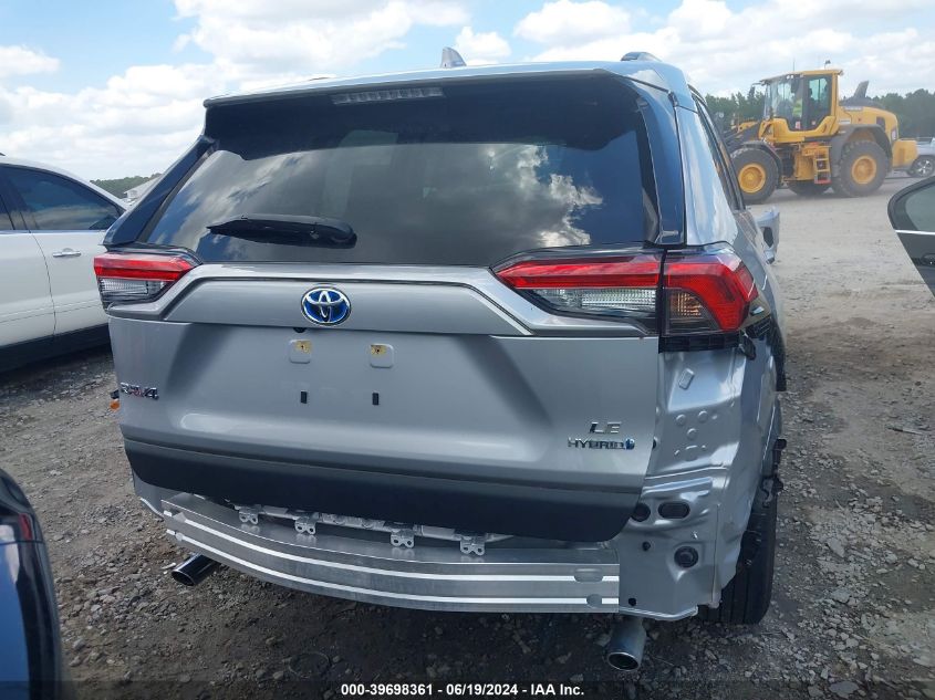 2022 Toyota Rav4 Hybrid Le VIN: JTMLWRFV9ND154063 Lot: 39698361