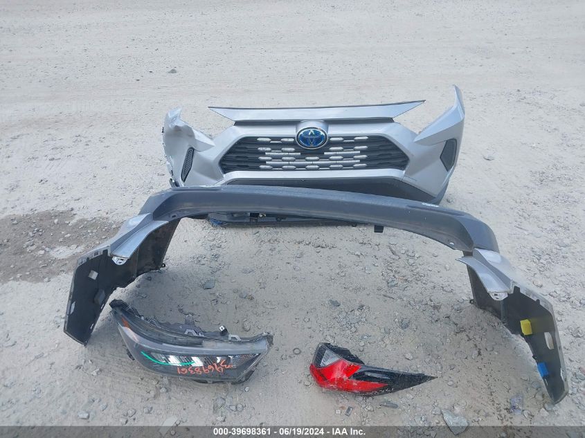 2022 Toyota Rav4 Hybrid Le VIN: JTMLWRFV9ND154063 Lot: 39698361