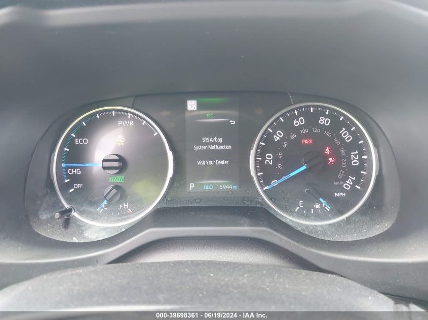 2022 Toyota Rav4 Hybrid Le VIN: JTMLWRFV9ND154063 Lot: 39698361