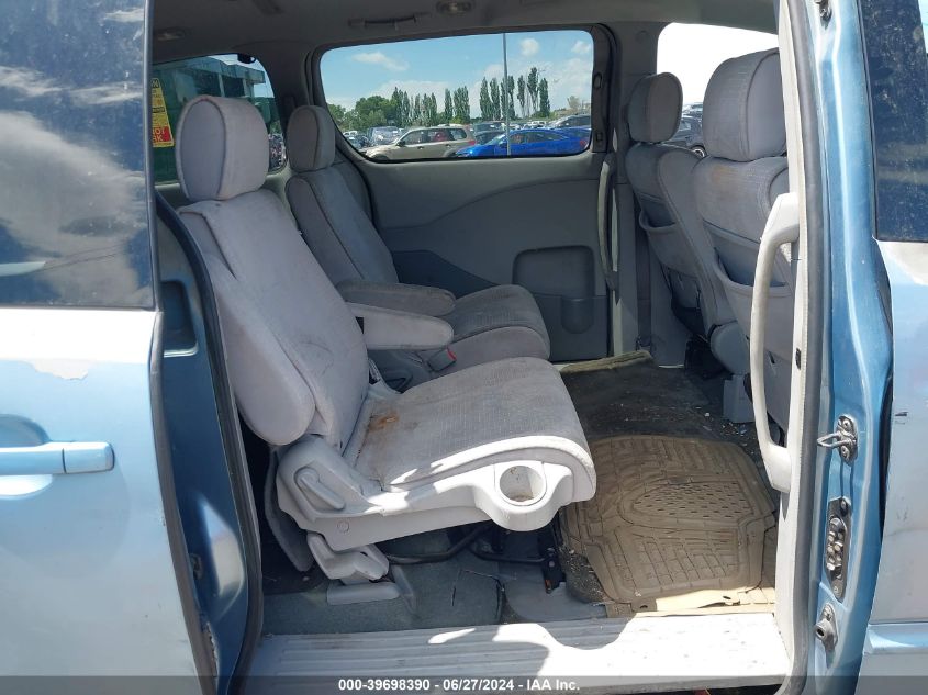 2004 Nissan Quest 3.5 Sl VIN: 5N1BV28UX4N307936 Lot: 39698390