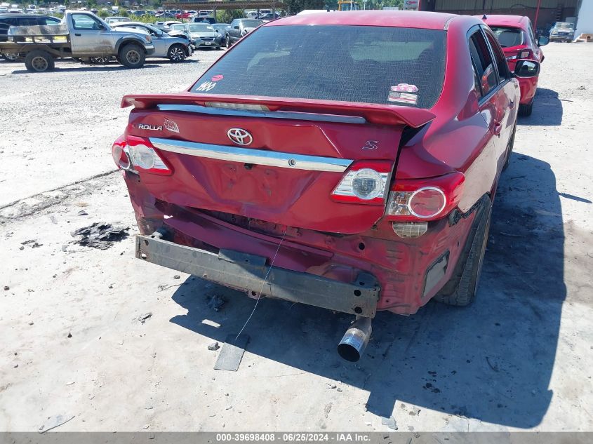 2011 Toyota Corolla Limited VIN: 2T1BU4EE8BC638658 Lot: 39698408