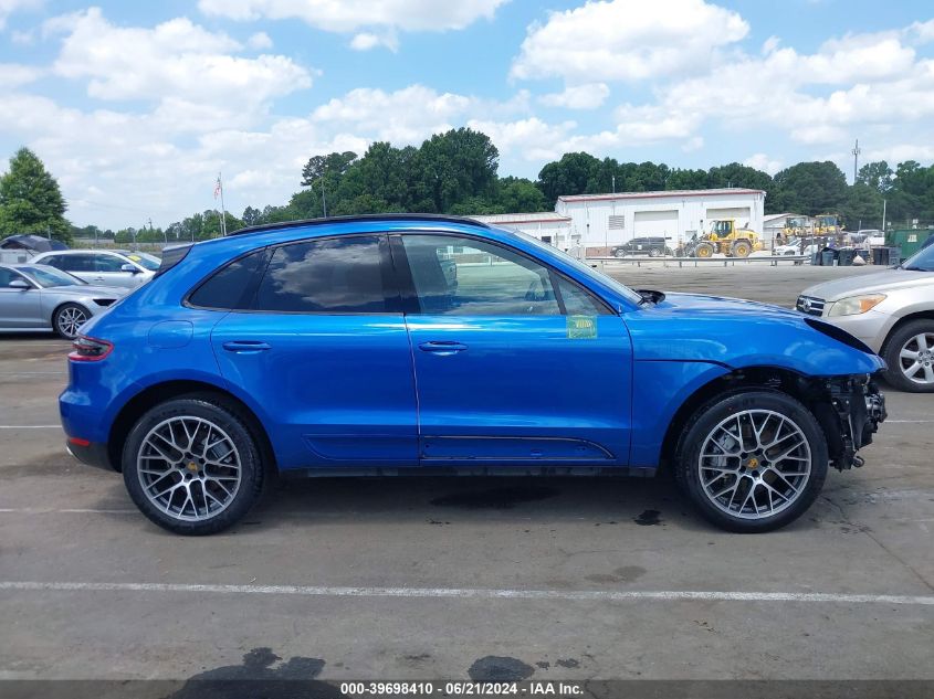 2017 Porsche Macan S VIN: WP1AB2A53HLB10599 Lot: 39698410