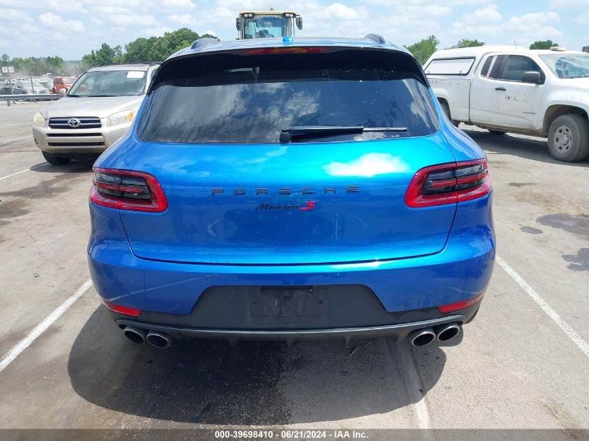 2017 Porsche Macan S VIN: WP1AB2A53HLB10599 Lot: 39698410