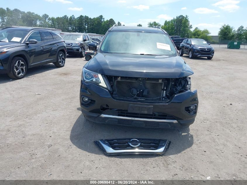 2017 Nissan Pathfinder Sl VIN: 5N1DR2MM7HC904806 Lot: 39698412