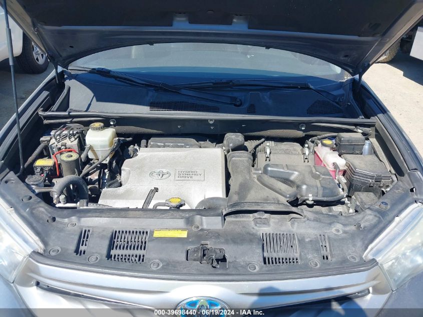 2012 Toyota Highlander Hybrid Base V6 VIN: JTEBC3EH6C2009581 Lot: 39698440