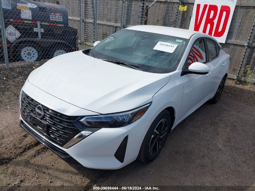 2024 Nissan Sentra Sv Xtronic Cvt VIN: 3N1AB8CVORY298513 Lot: 39698444