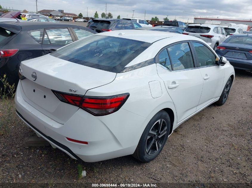 2024 Nissan Sentra Sv Xtronic Cvt VIN: 3N1AB8CVORY298513 Lot: 39698444