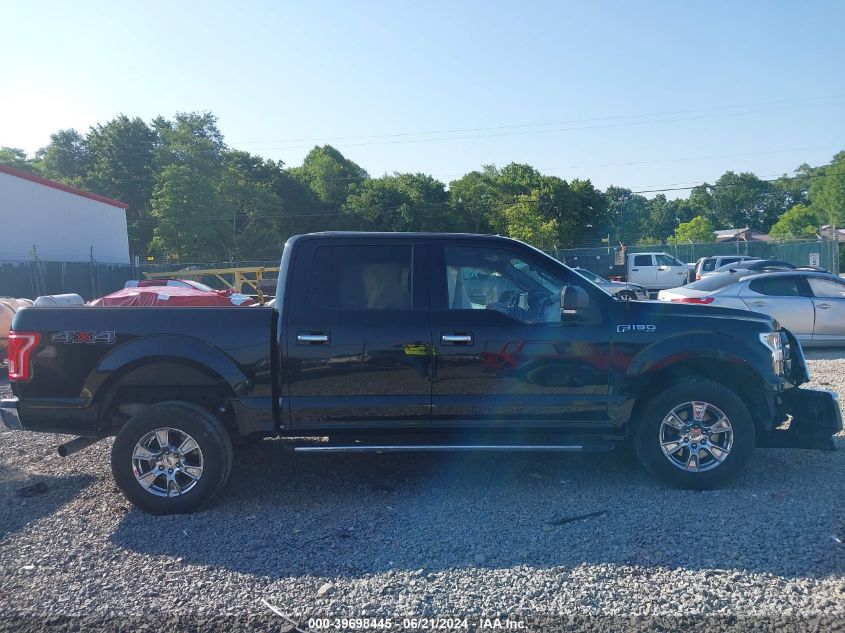 2017 FORD F-150 XLT - 1FTEW1EF3HFB32072