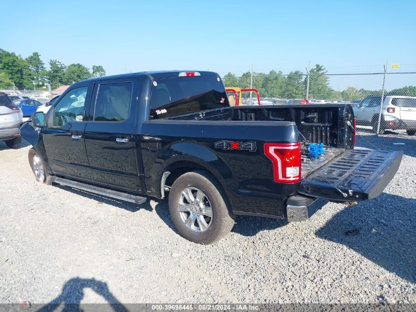 2017 FORD F-150 XLT - 1FTEW1EF3HFB32072