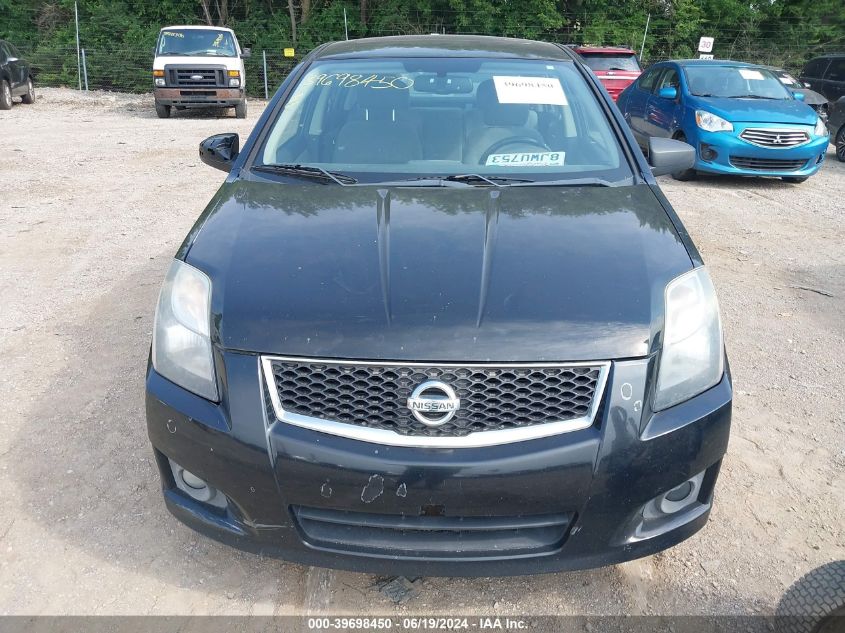 2012 Nissan Sentra 2.0 Sr VIN: 3N1AB6AP5CL635108 Lot: 39698450