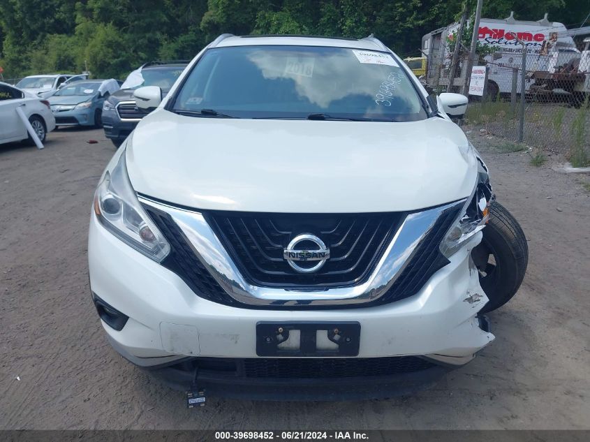 2017 Nissan Murano Platinum VIN: 5N1AZ2MHXHN106780 Lot: 39698452