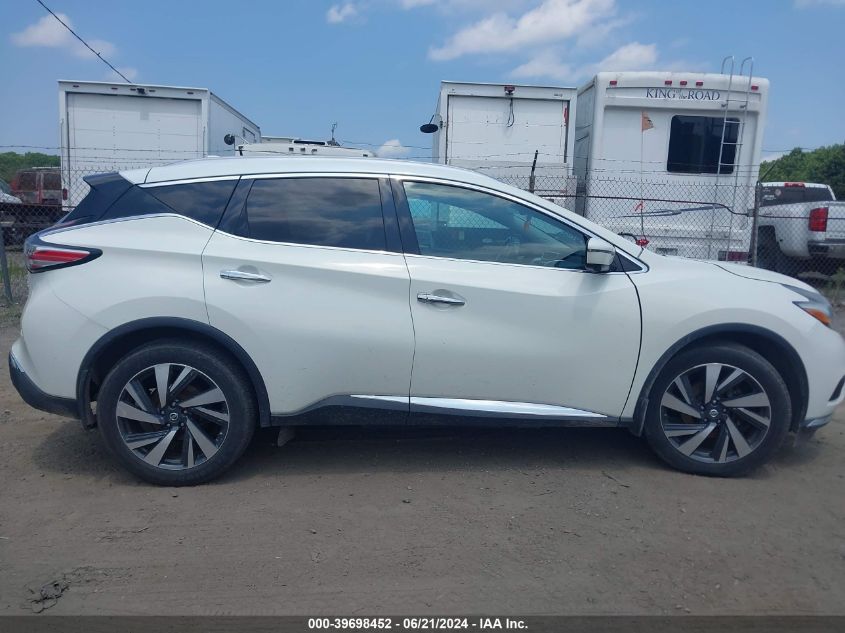 2017 Nissan Murano Platinum VIN: 5N1AZ2MHXHN106780 Lot: 39698452