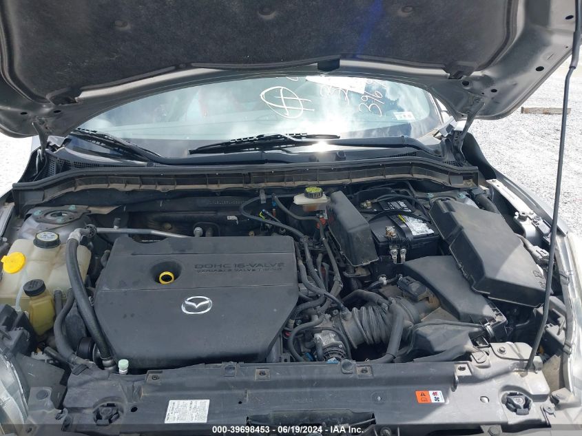 2010 Mazda Mazda3 S Grand Touring VIN: JM1BL1S51A1229717 Lot: 39698453