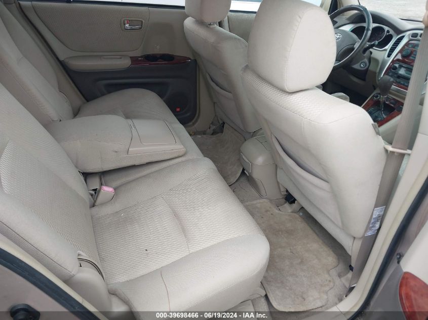 2004 Toyota Highlander Limited V6 VIN: JTEDP21AX40004073 Lot: 39698466